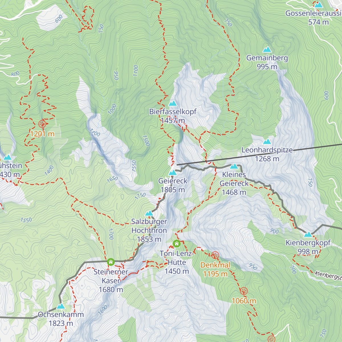 Hochalm map