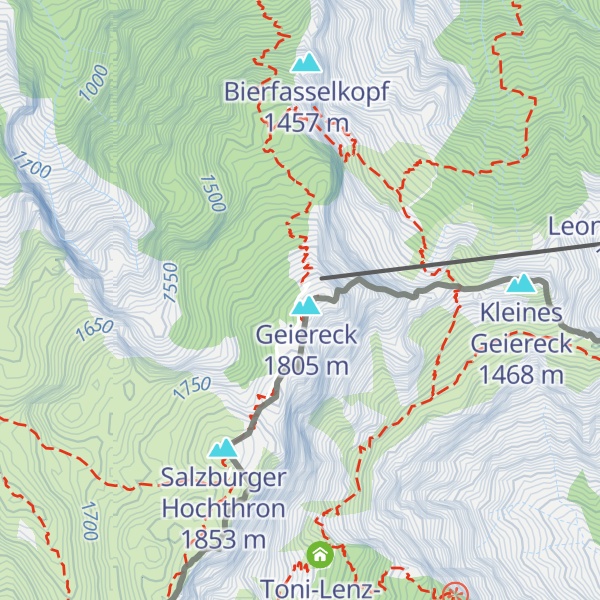 Map of Hochalm