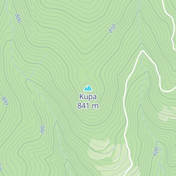 Map of Kupa