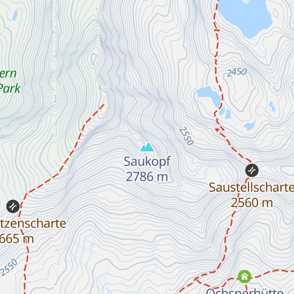 Map of Saukopf