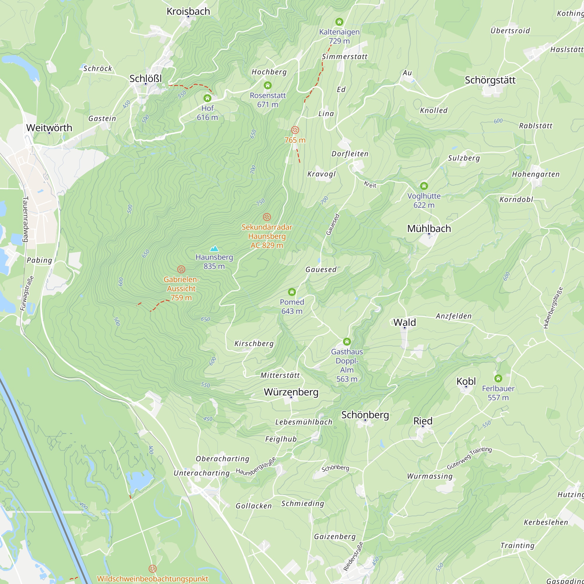 Pomed map