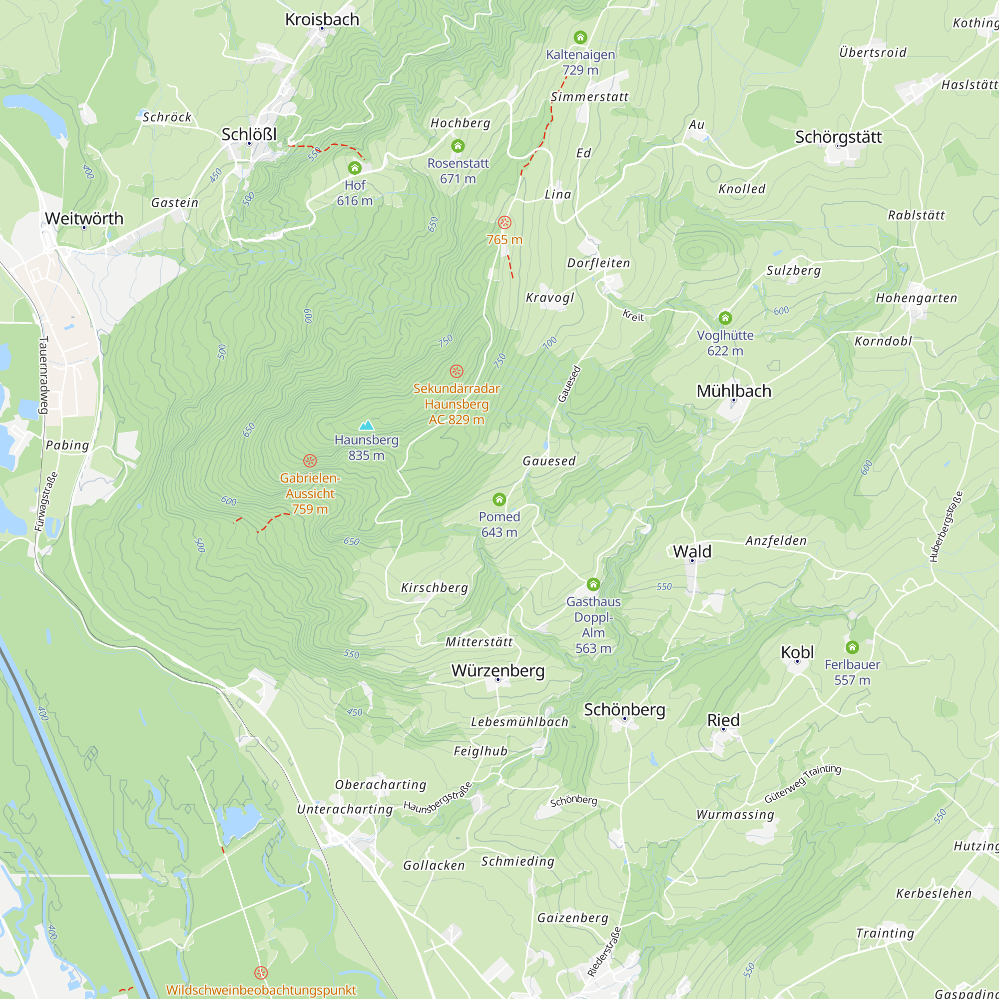 Pomed map