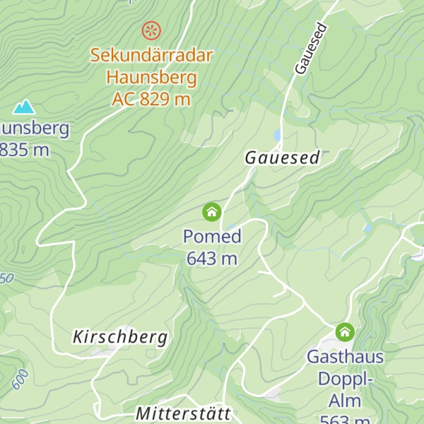 Map of Pomed
