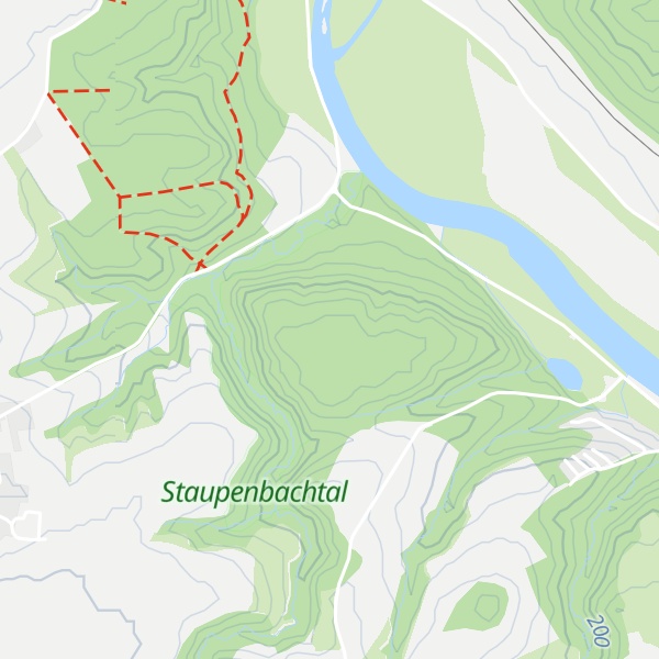 Map of Staupenberg