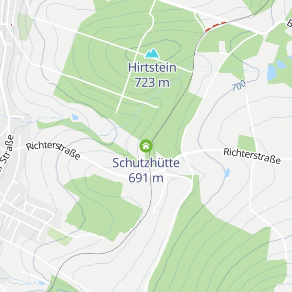 Map of Schutzhütte