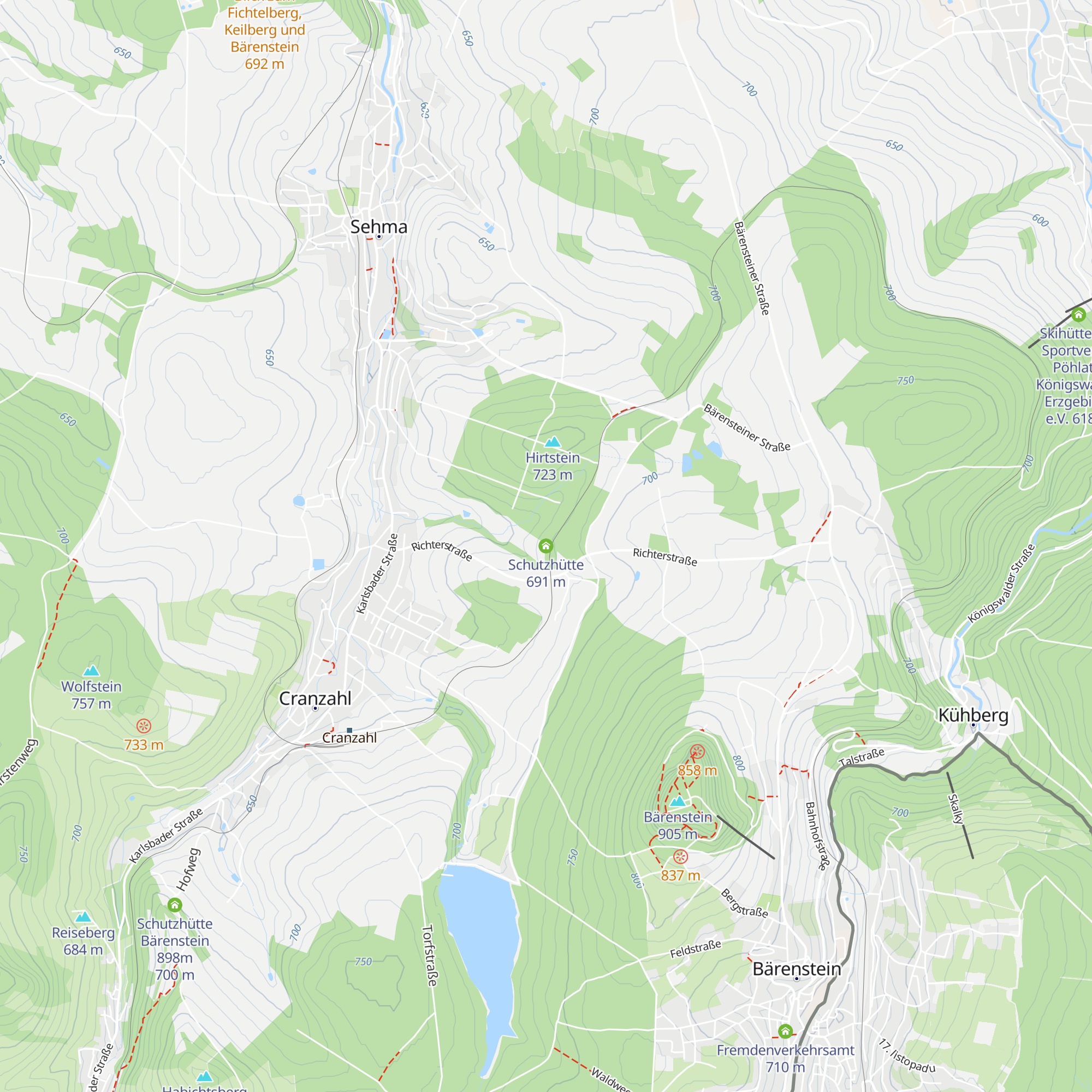 Schutzhütte map