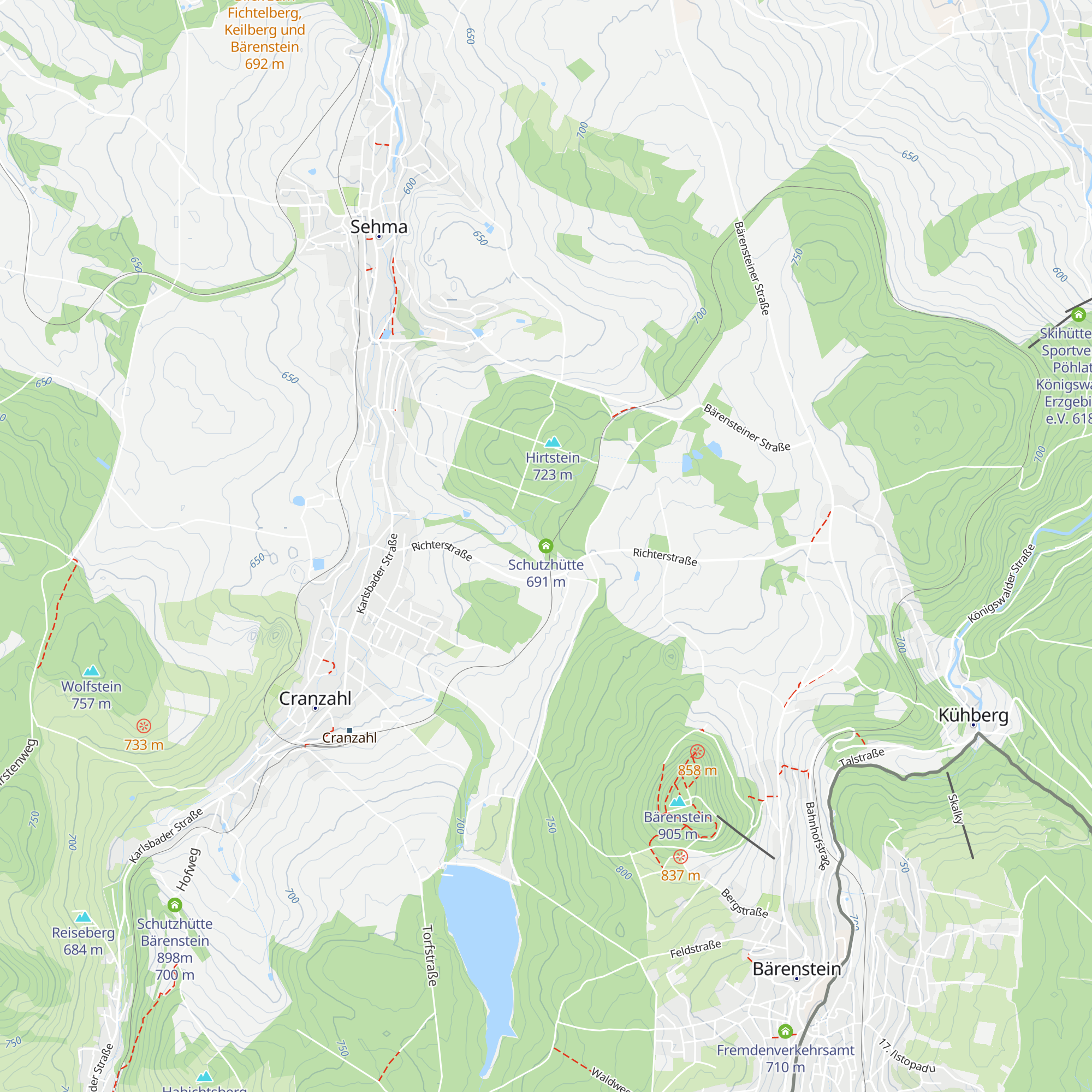 Schutzhütte map