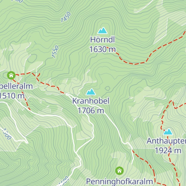 Map of Kranhobel