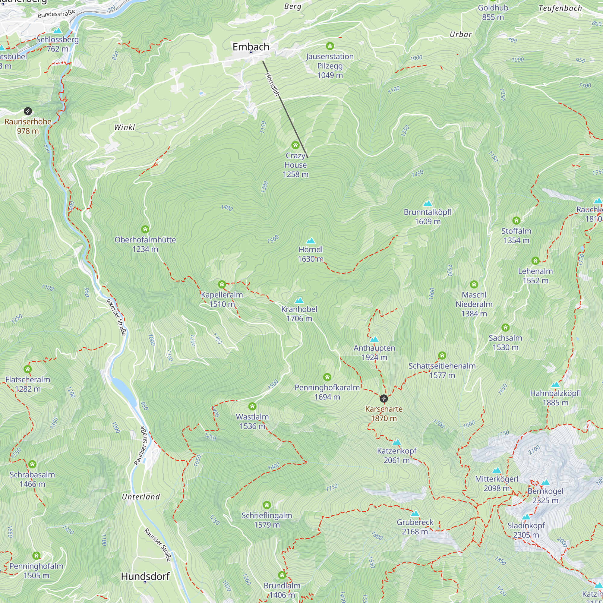 Kranhobel map