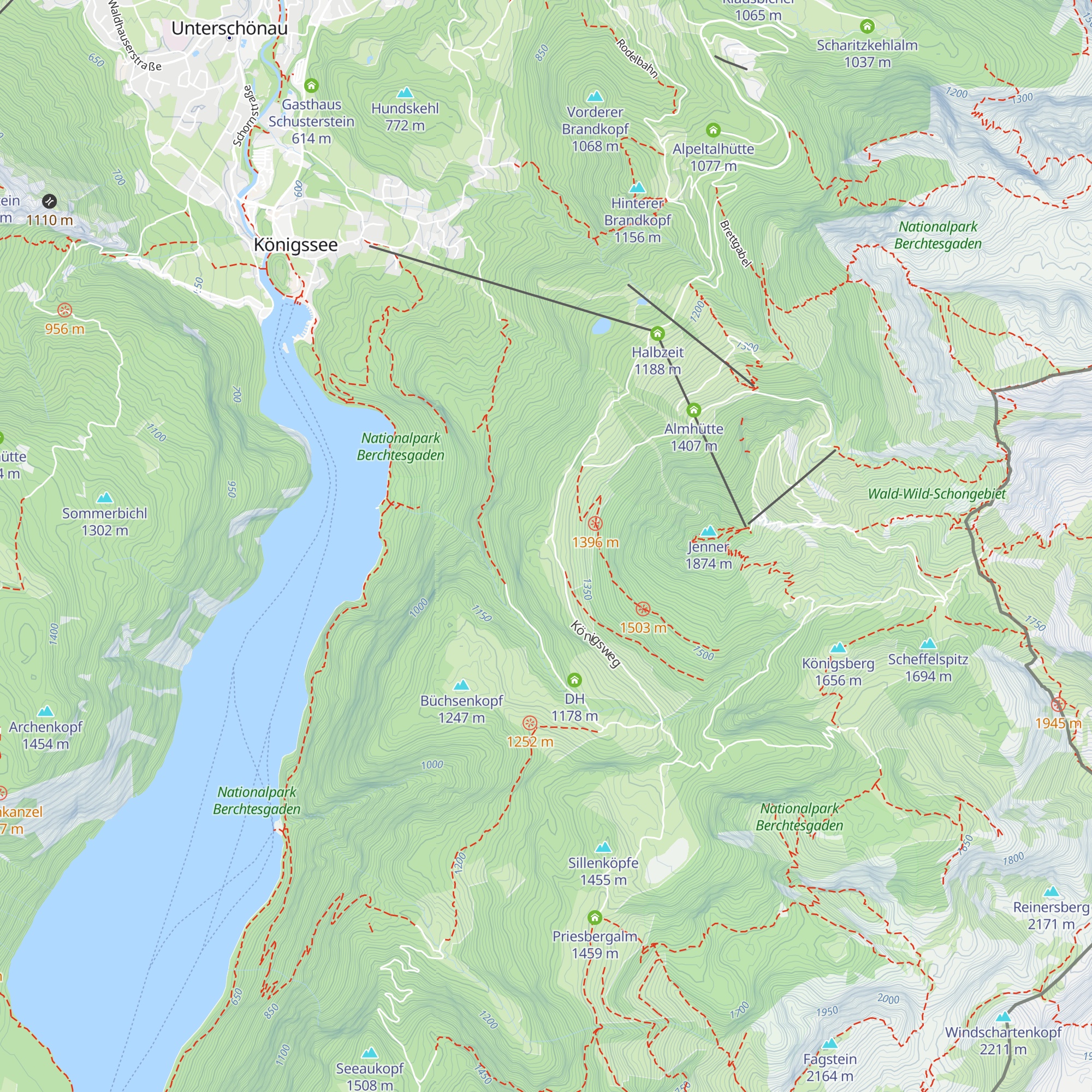 Strubalm map