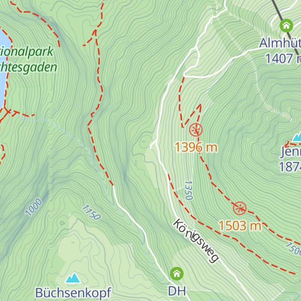 Map of Strubalm