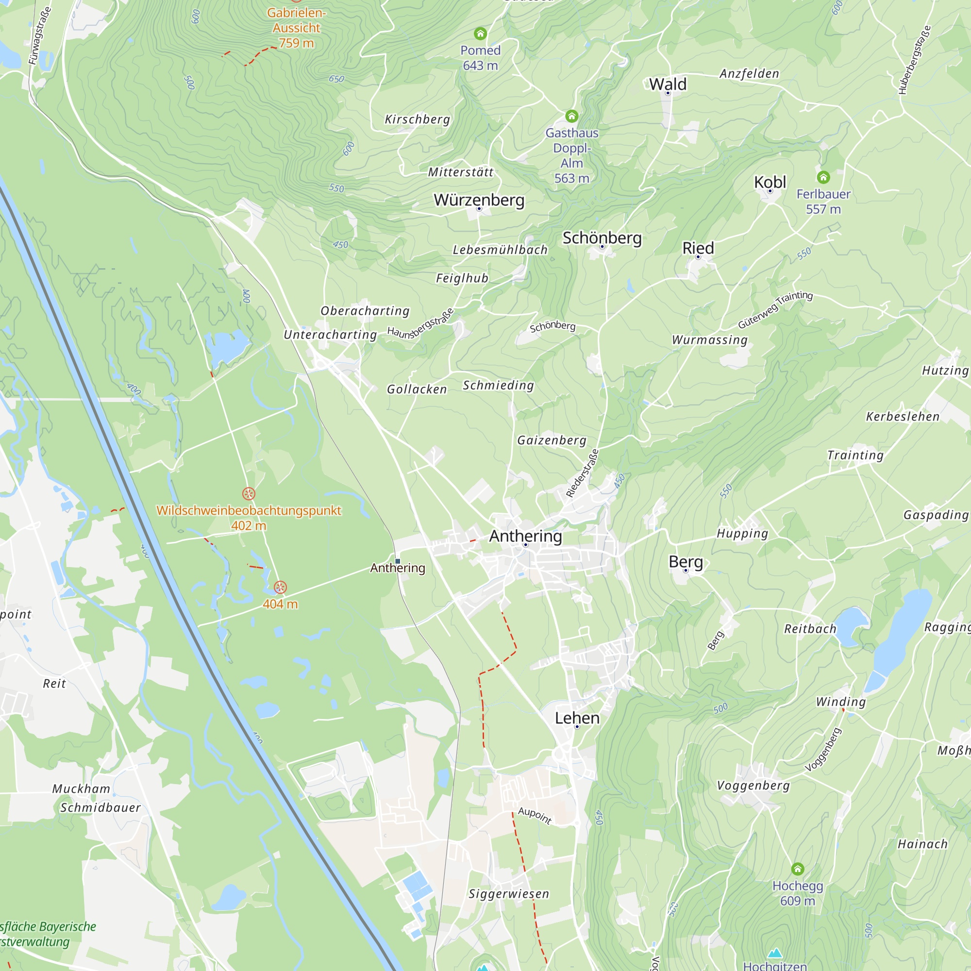Tennisheim map