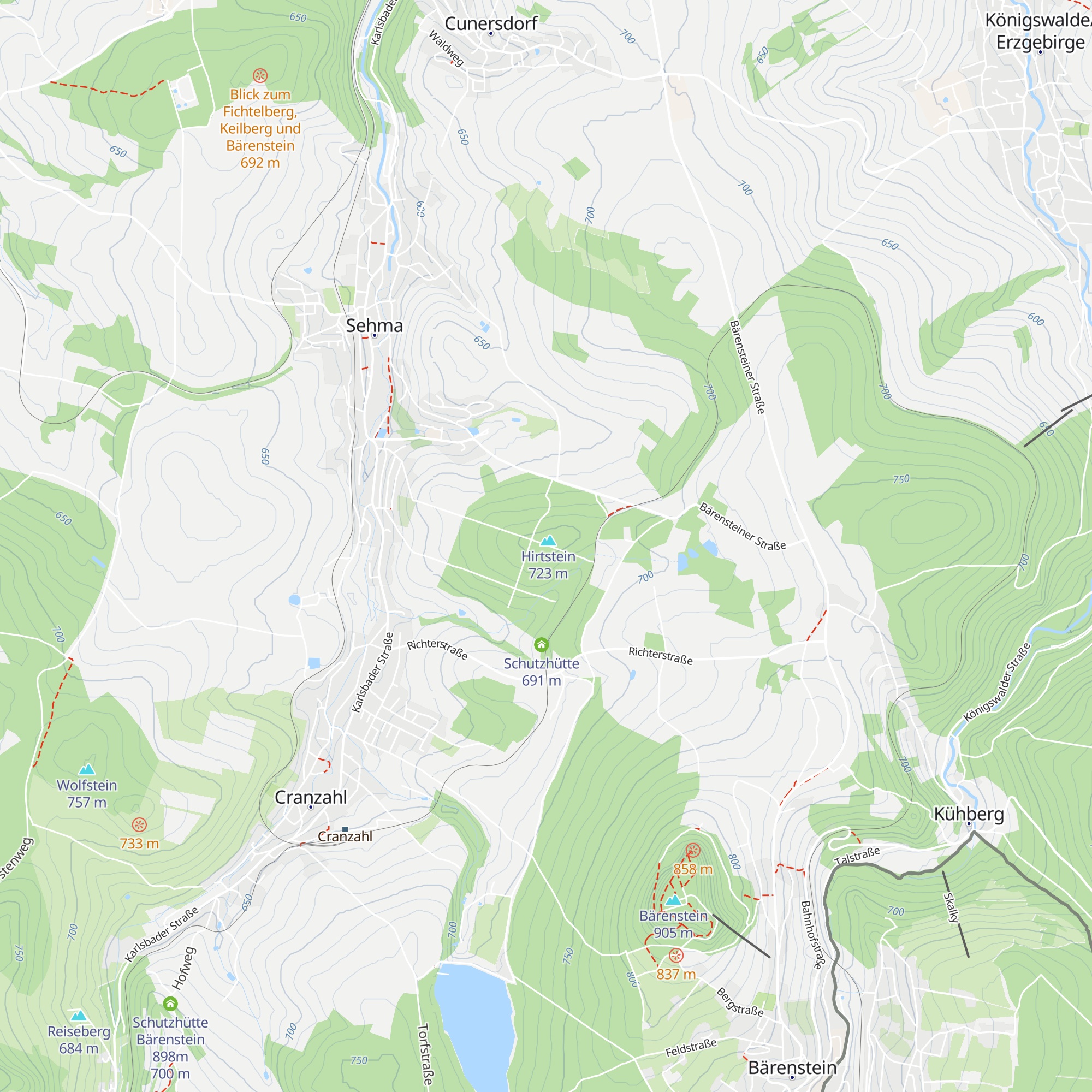 Schutzhütte map