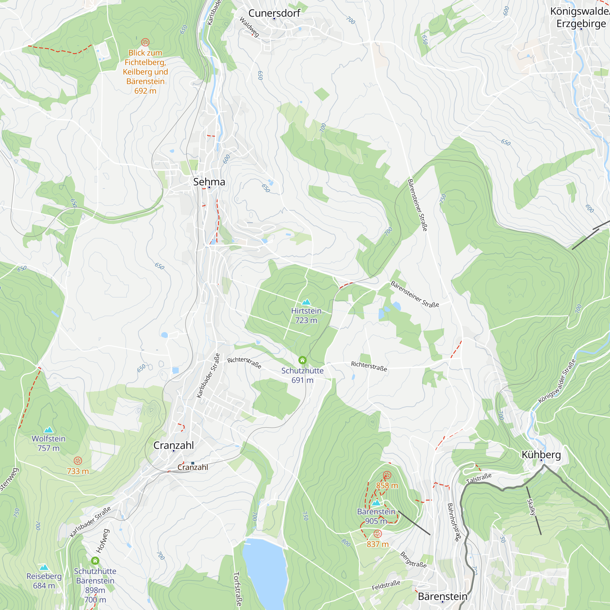 Schutzhütte map