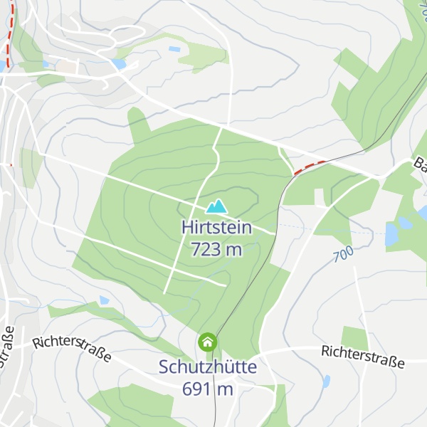 Map of Schutzhütte