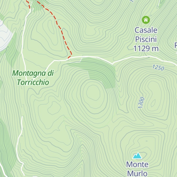 Map of Colle Faedo