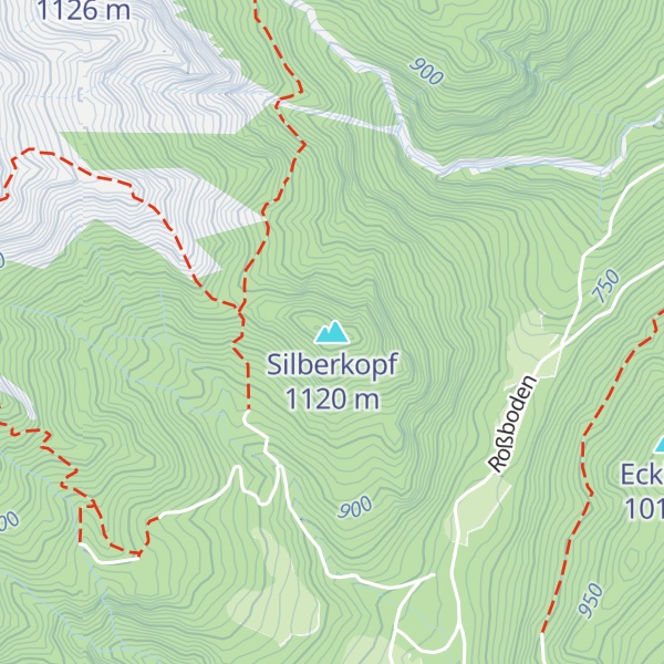 Map of Silberkopf