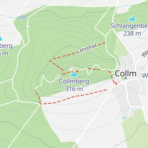 Map of Collmberg