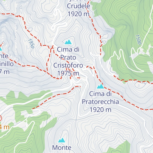 Map of Rifugio Angelo Sebastiani