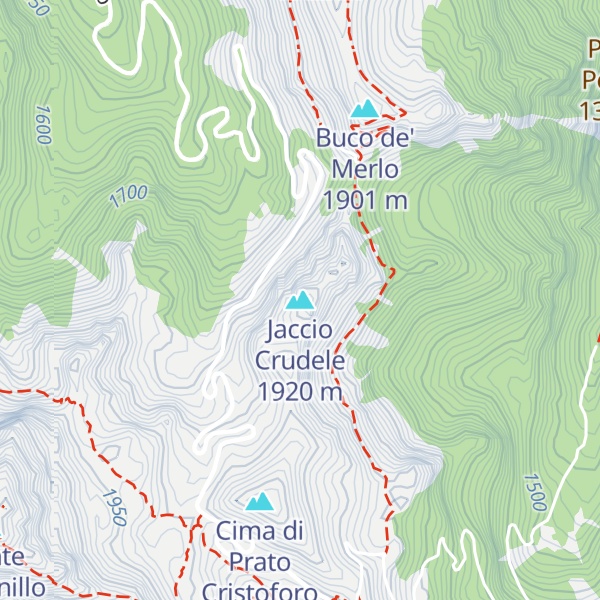 Map of Jaccio Crudele