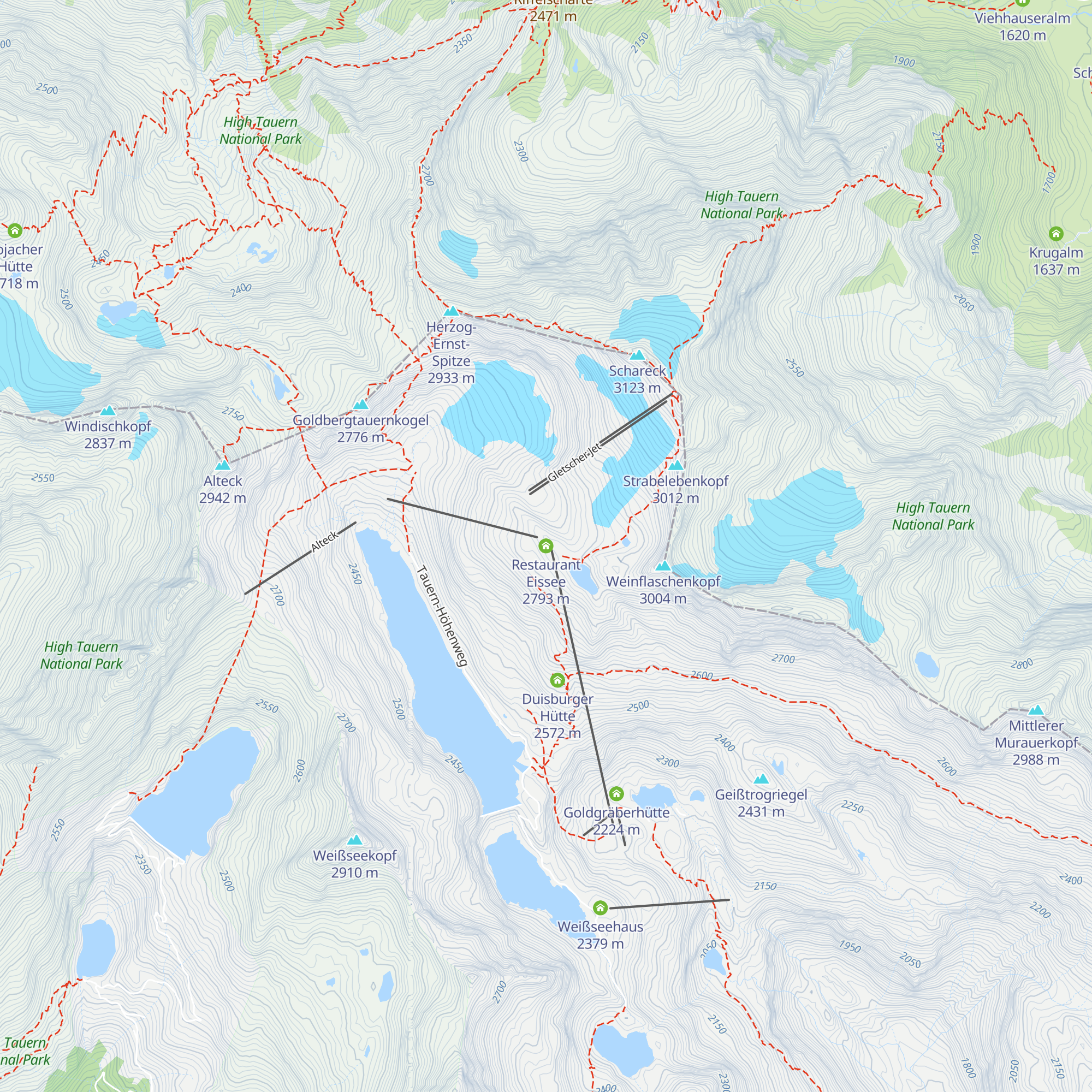 Restaurant Eissee map