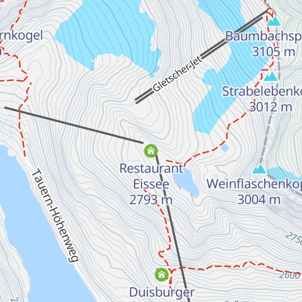 Map of Restaurant Eissee