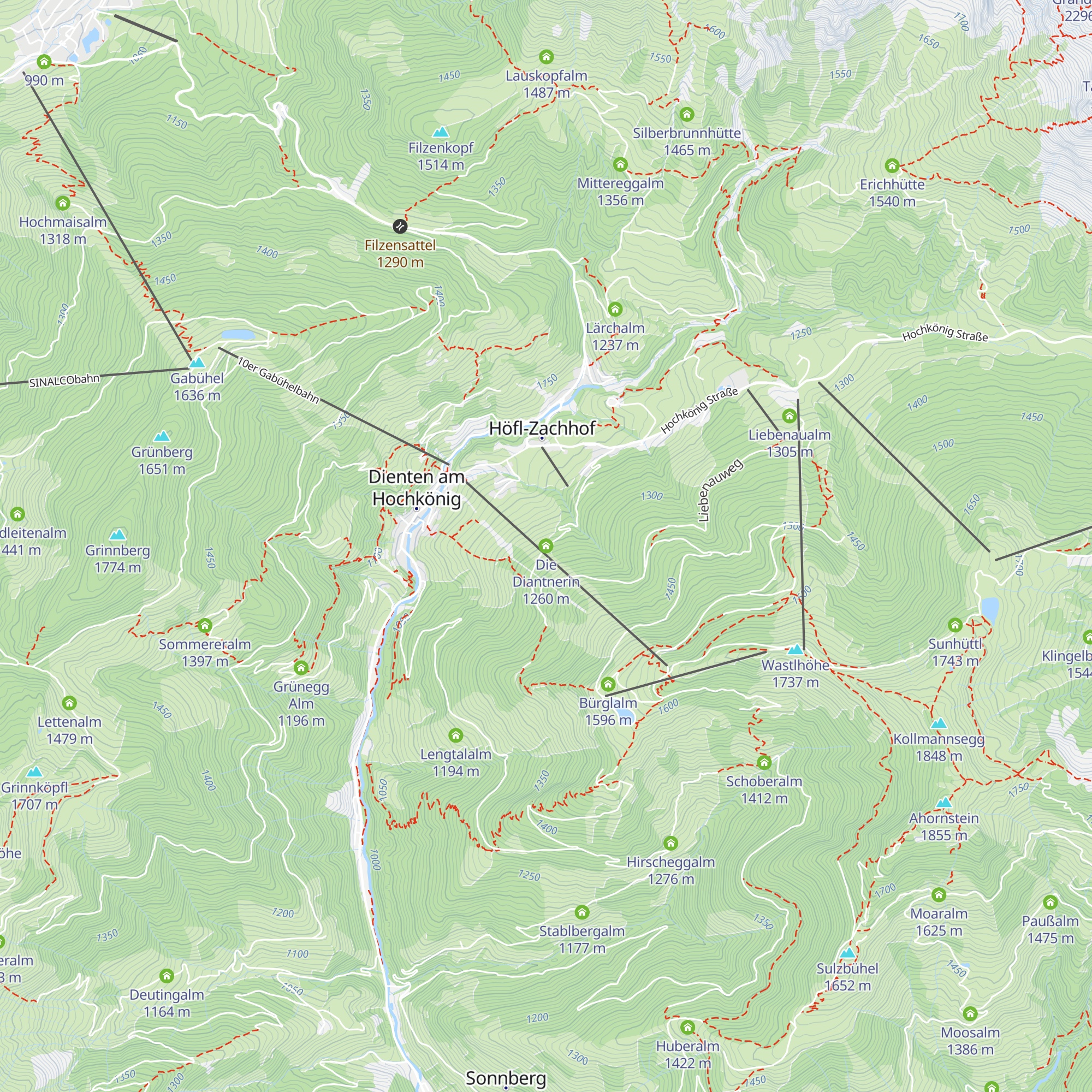 Die Diantnerin map