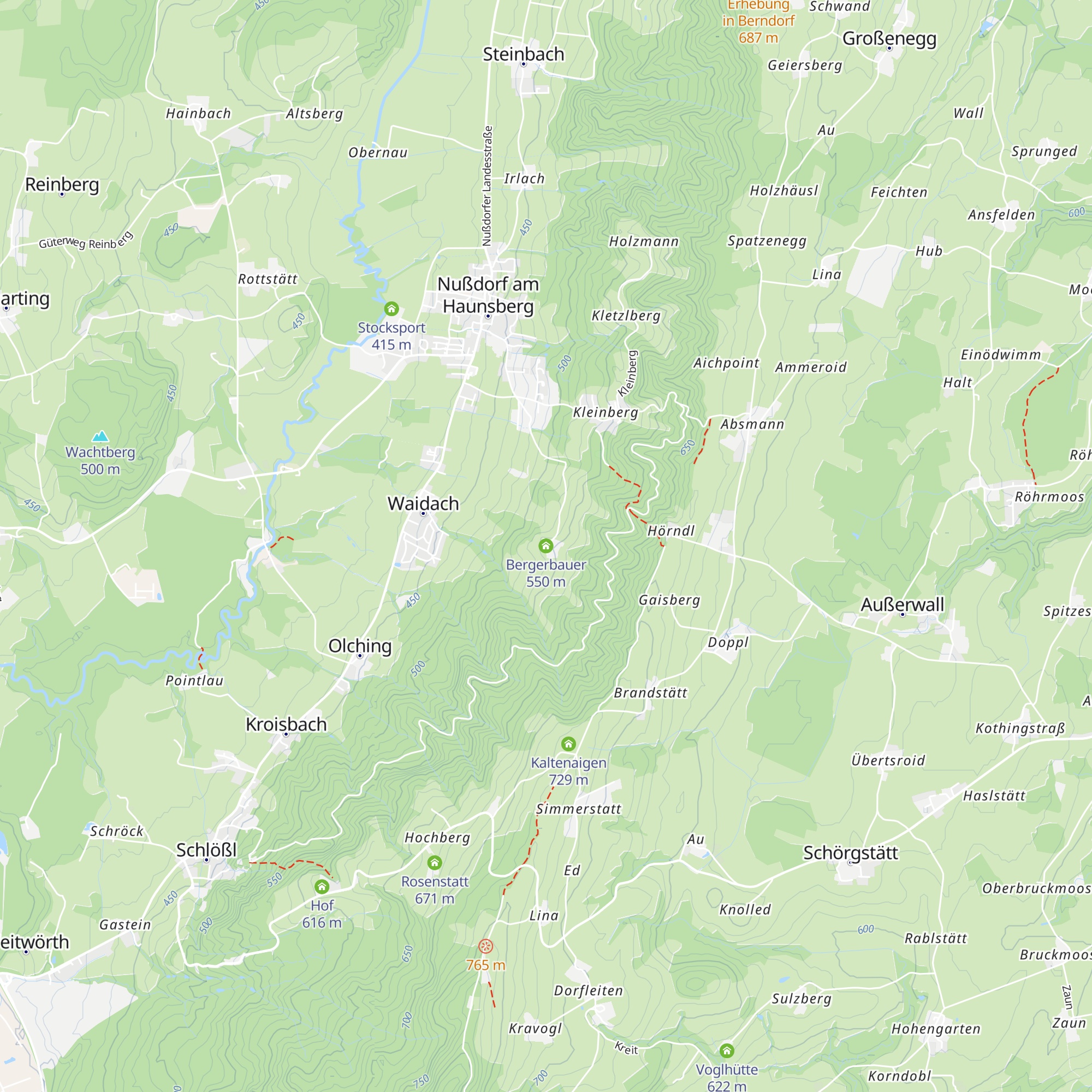 Bergerbauer map