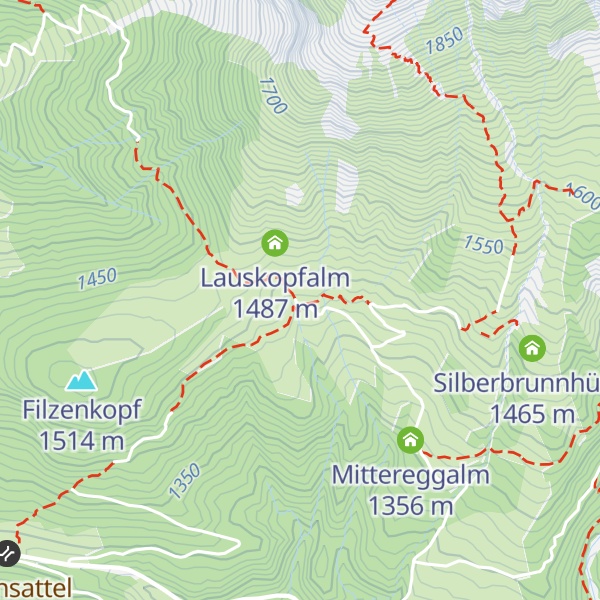 Map of Pichl Alm