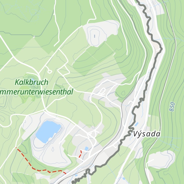 Map of Bärenlohe-Hütte (810 m.ü.N.N.)