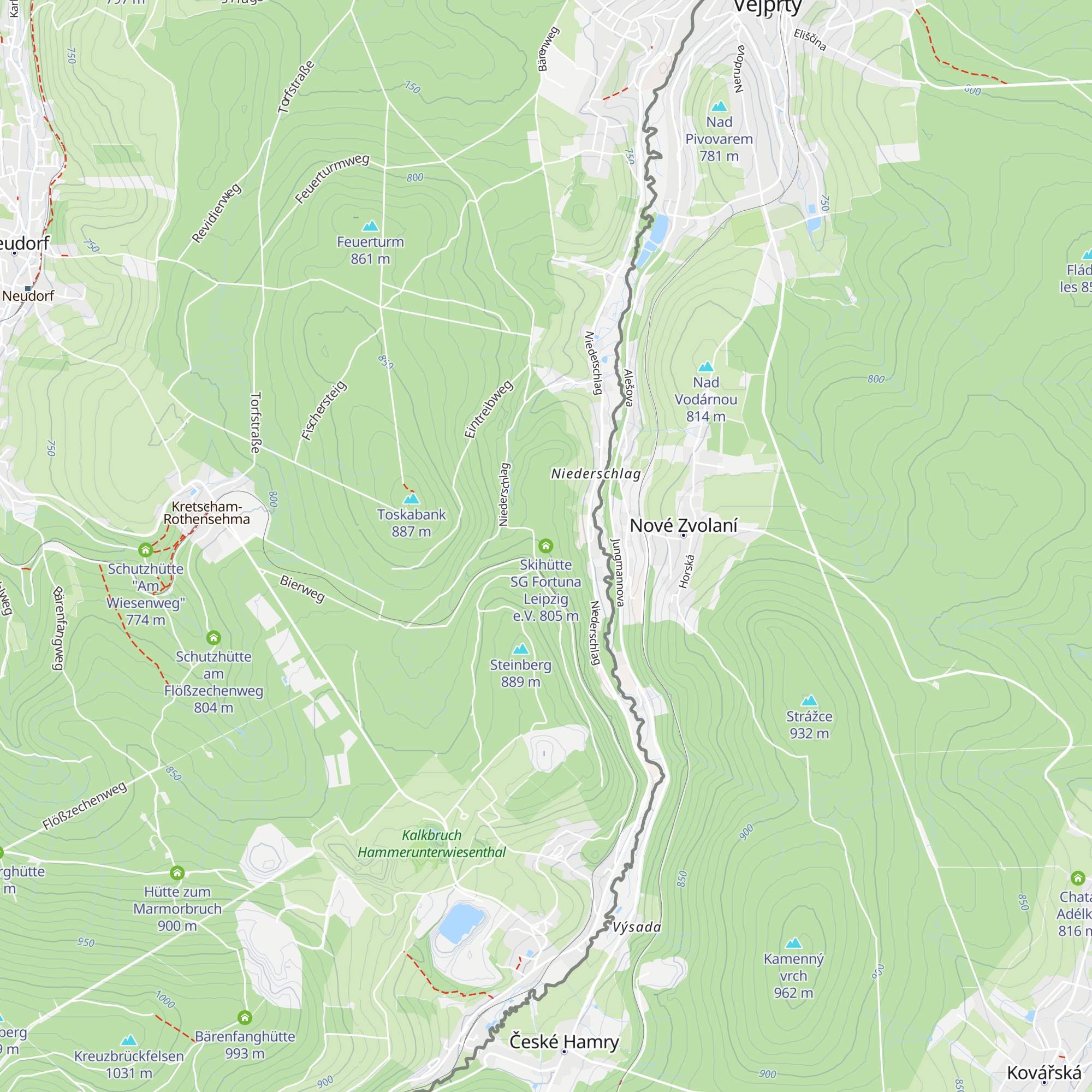 Skihütte SG Fortuna Leipzig e.V. map
