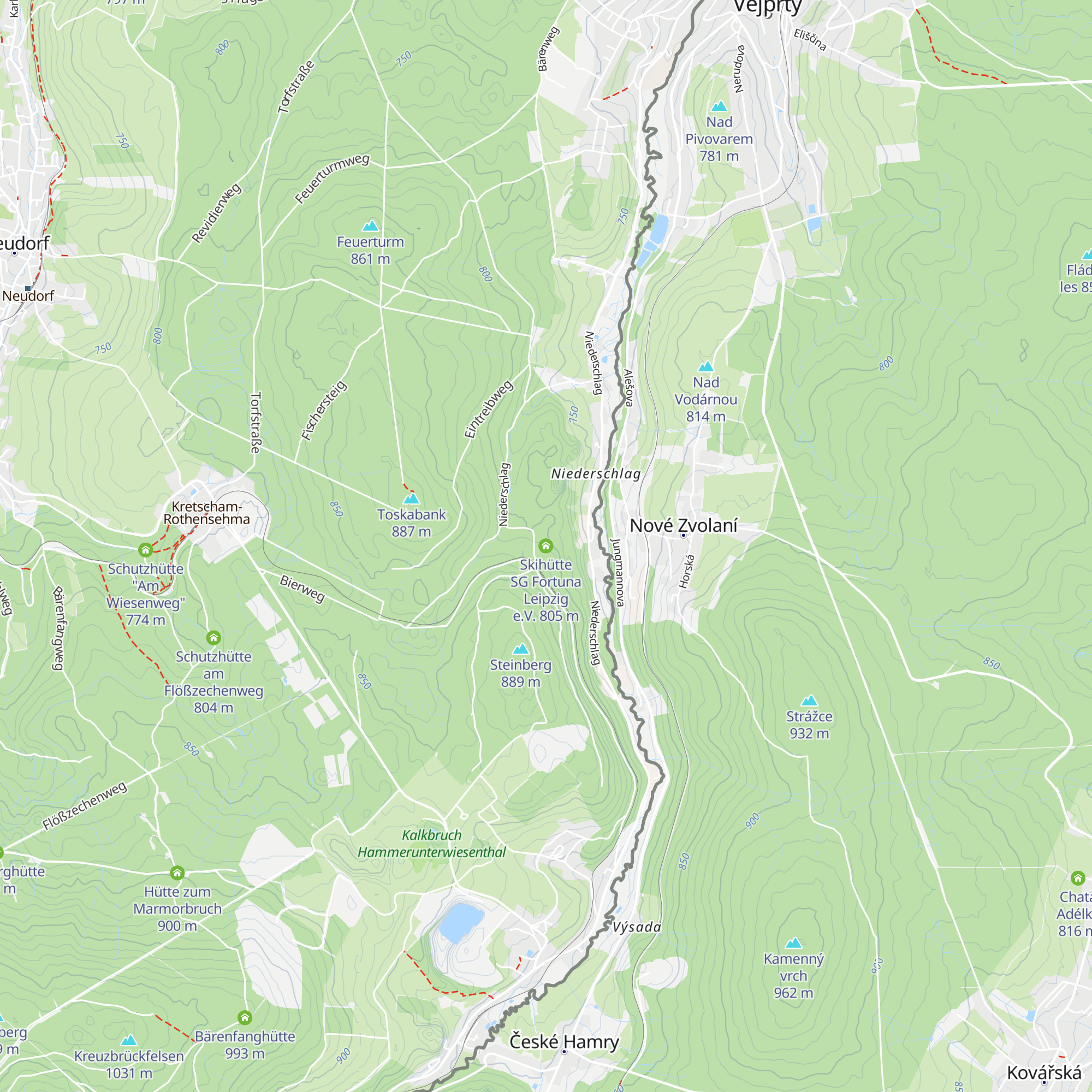 Skihütte SG Fortuna Leipzig e.V. map