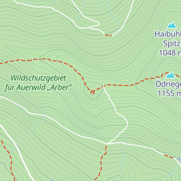 Map of Mühlriegel