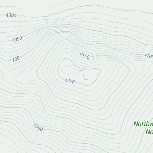 Map of Tre Brør