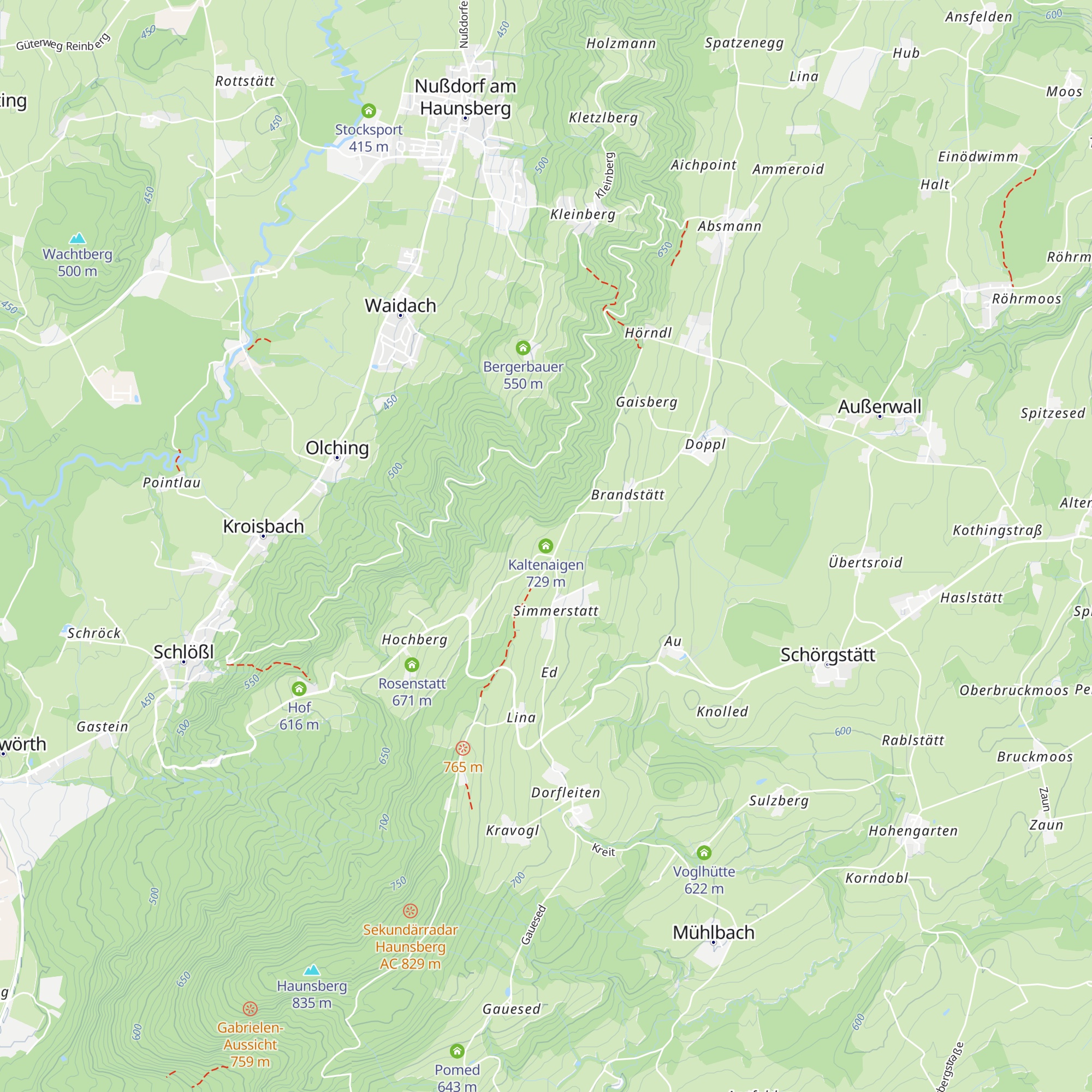 Kaltenaigen map