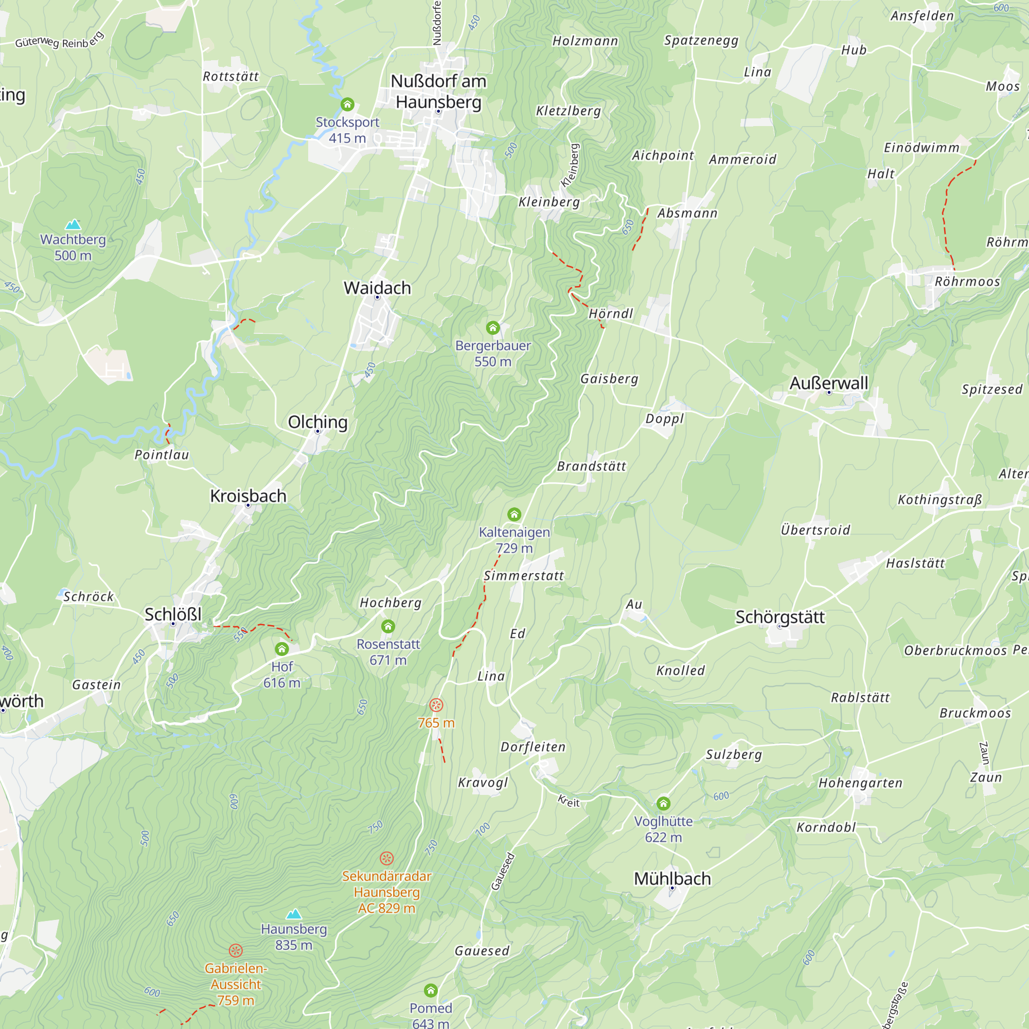 Kaltenaigen map