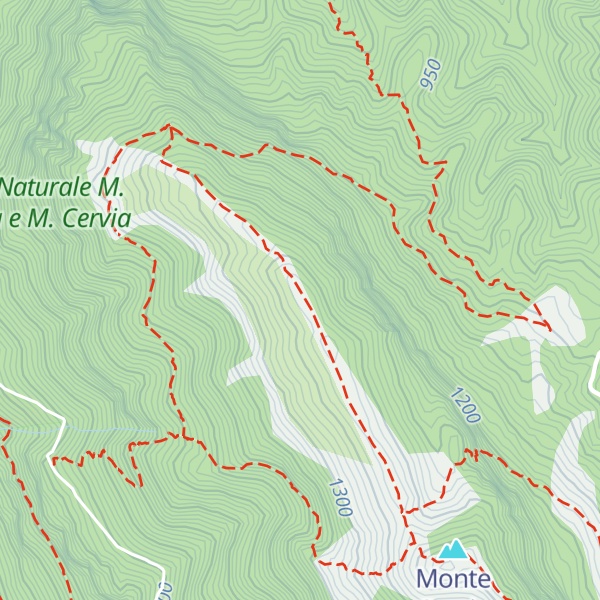 Map of Colle Pobbio