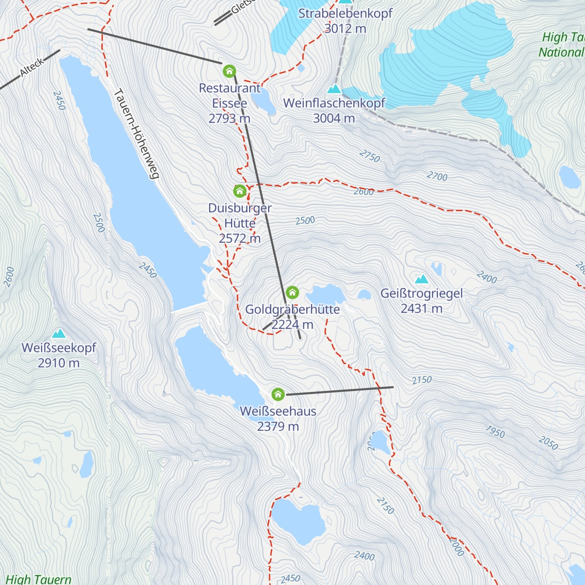 Goldgräberhütte map