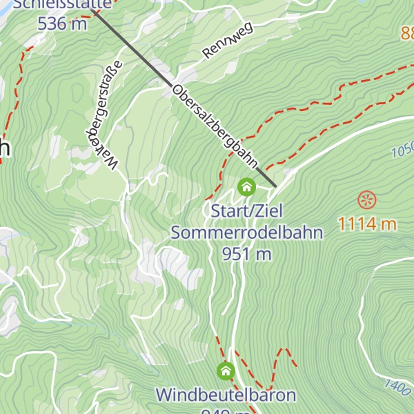 Map of Alpengasthof Hochlenzer