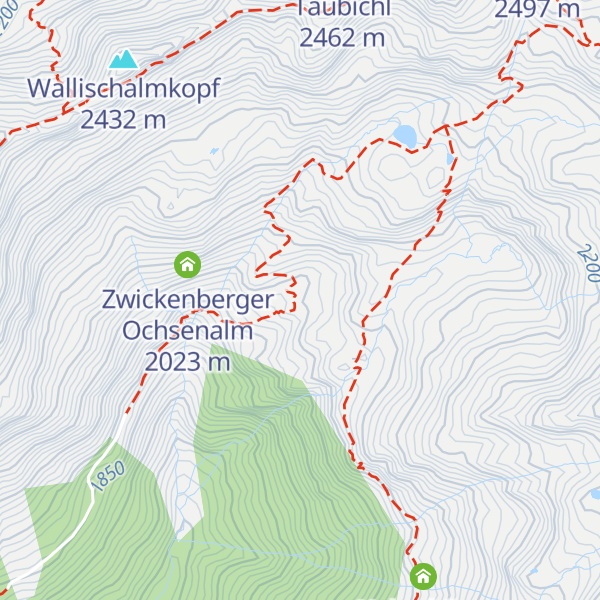 Map of Ochsenalm