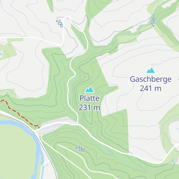 Map of Platte