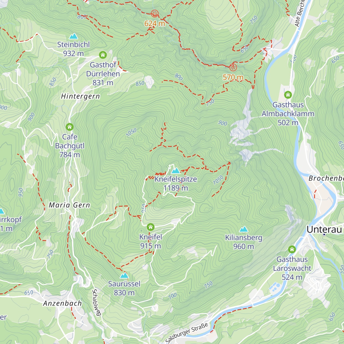 Paulshütte map