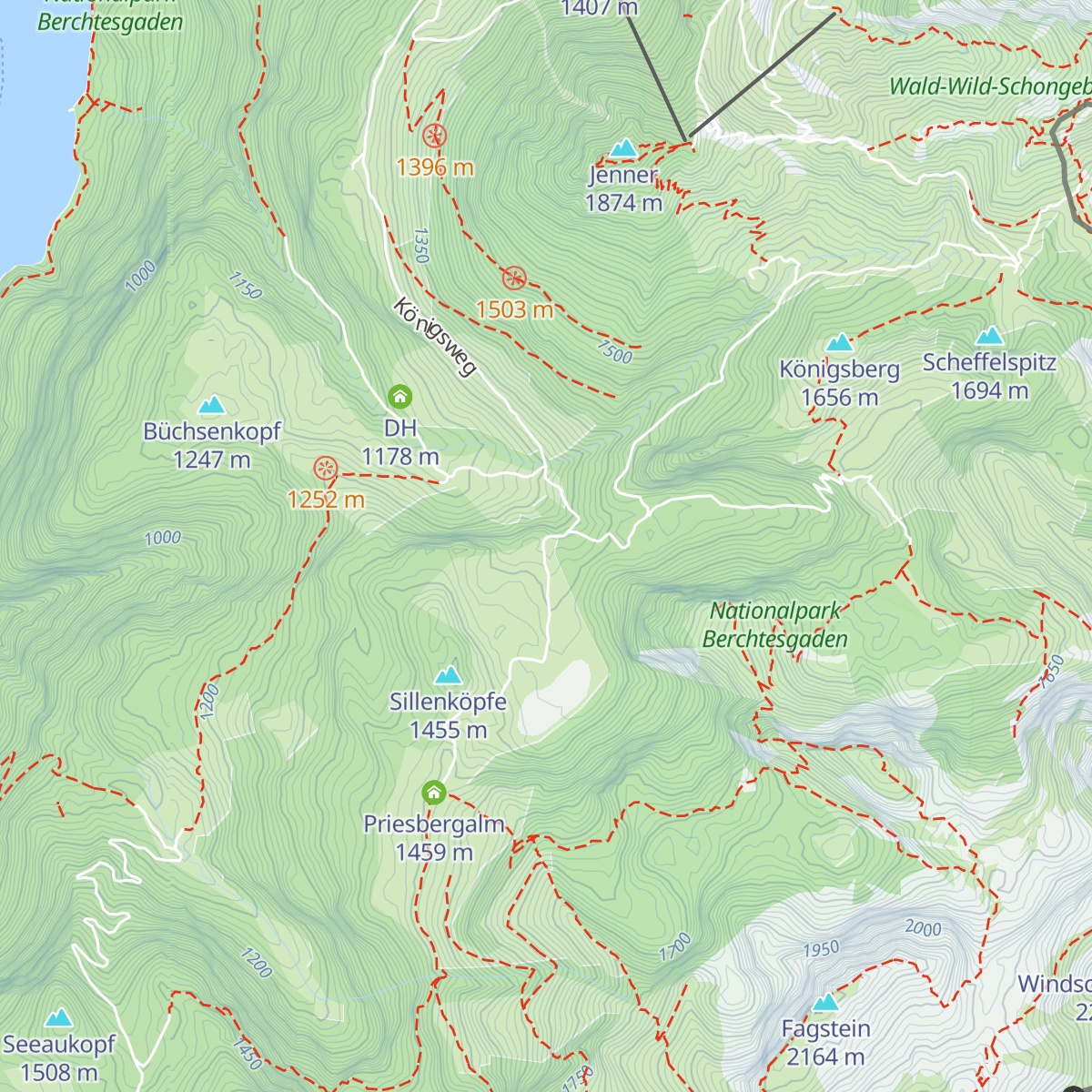 Grassl Brennhütte map