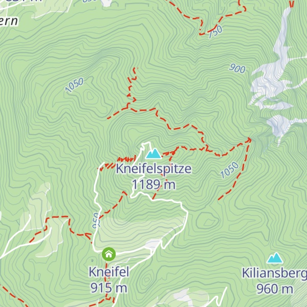 Map of Kneifelspitze