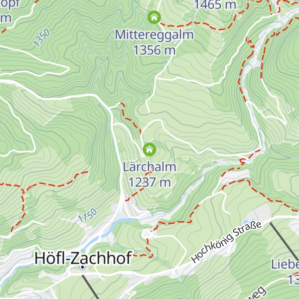 Map of Lärchalm