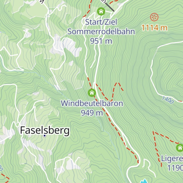 Map of Alpengasthaus Graflhöhe