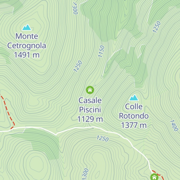 Map of Casale Piscini