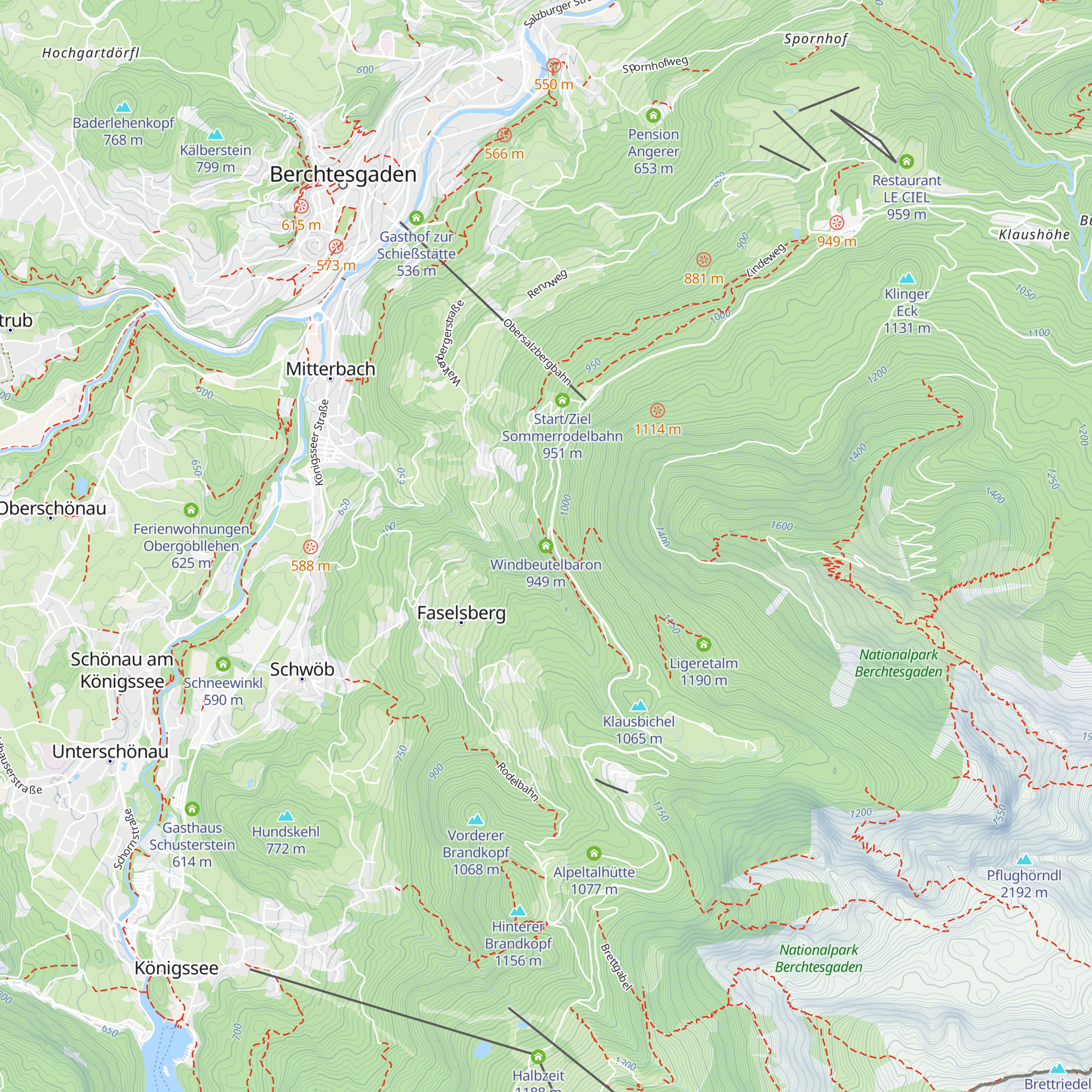 Windbeutelbaron map