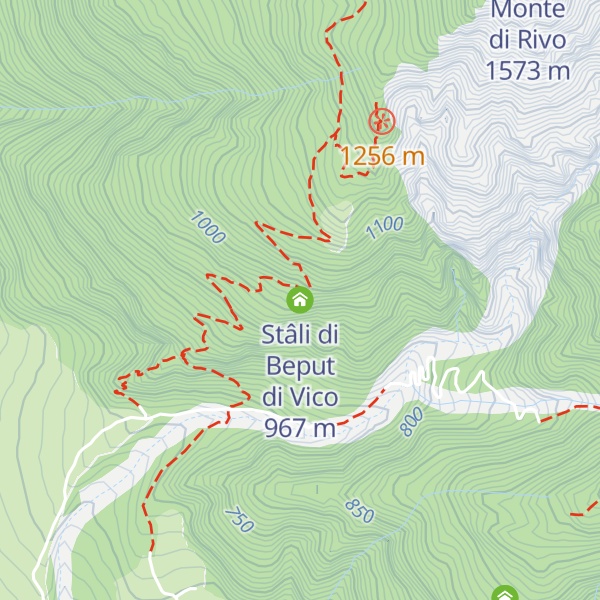 Map of Stâli di Beput di Vico