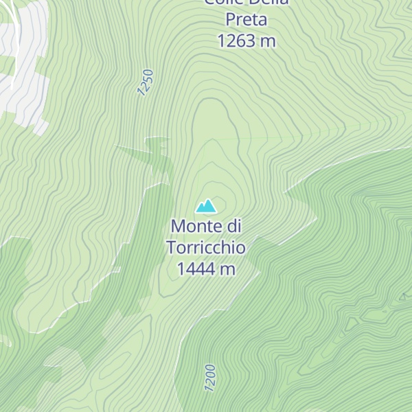 Map of Monte di Torricchio